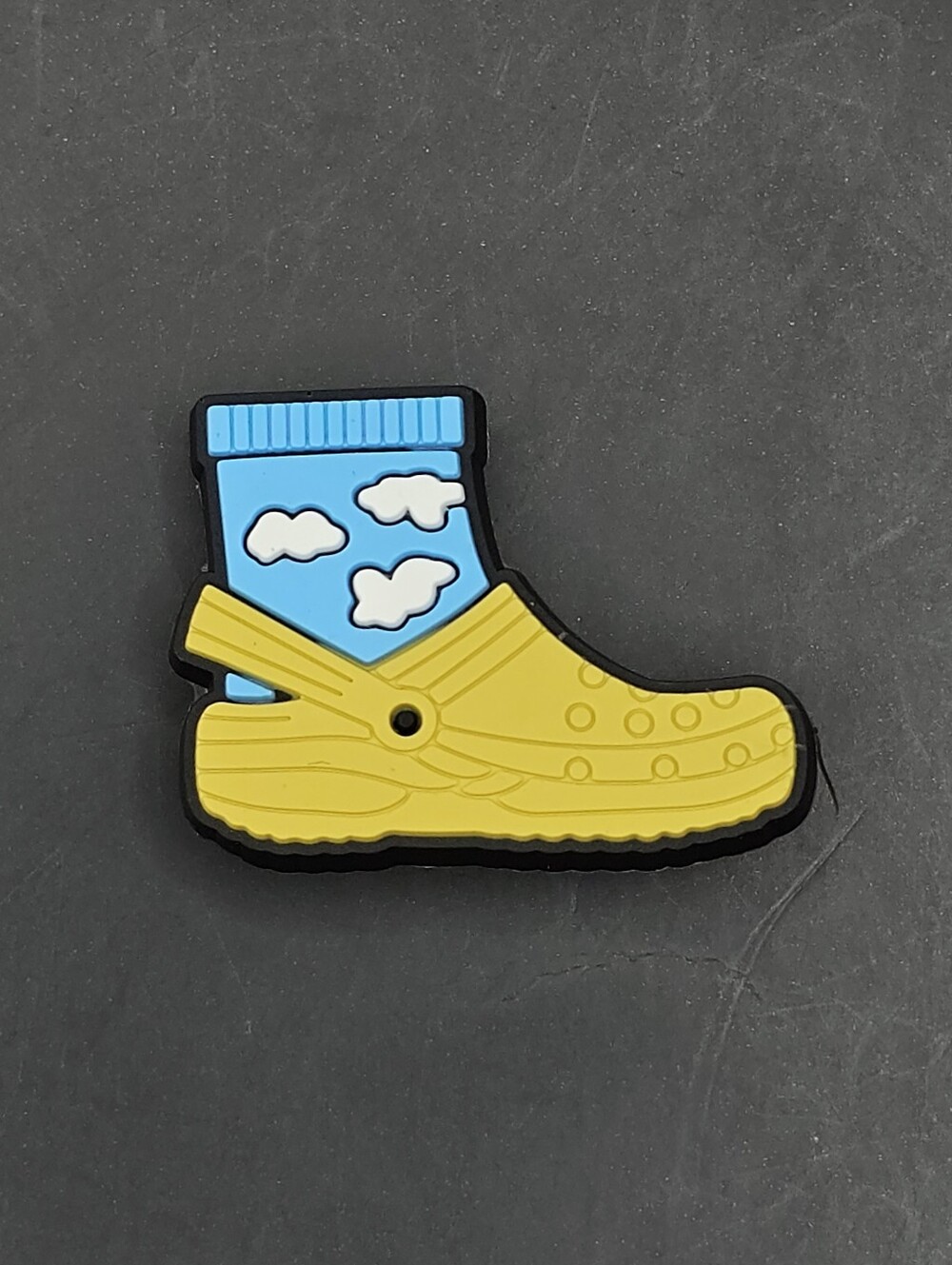 (5/$15) Cloud Socks Croc Shoe Charm